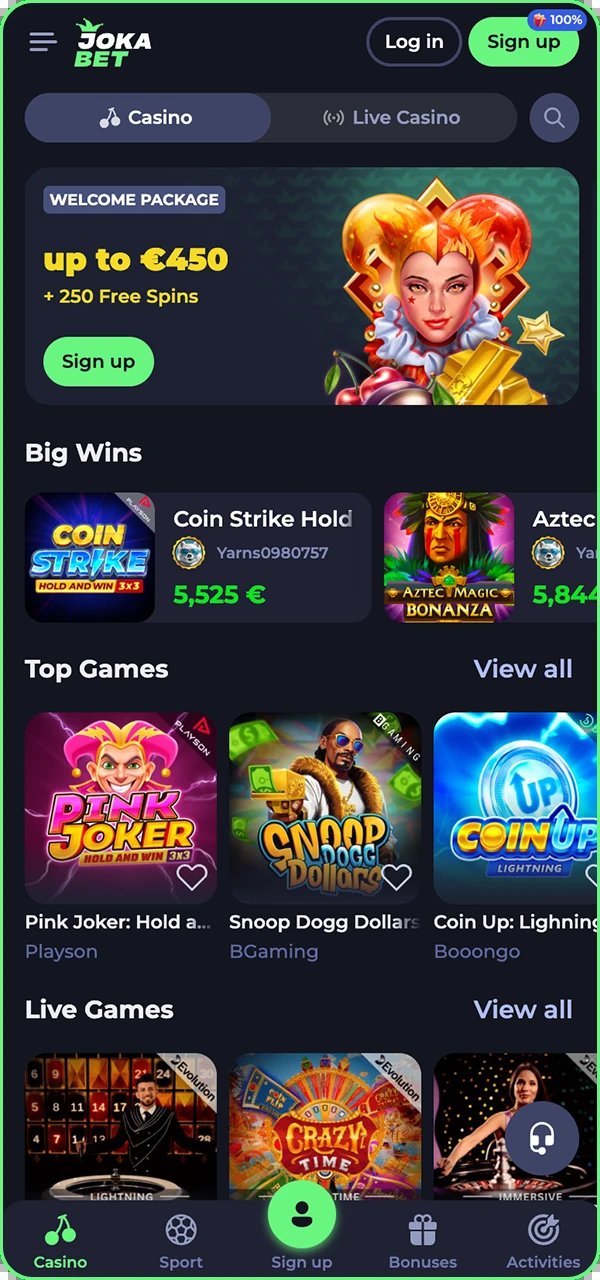 Unlock Exclusive Offers at Jokabet Casino UK with No Deposit Bonus Deals in United Kingdom Unlock Exclusive Offers at Jokabet Casino UK with No Deposit Bonus Deals in United Kingdom